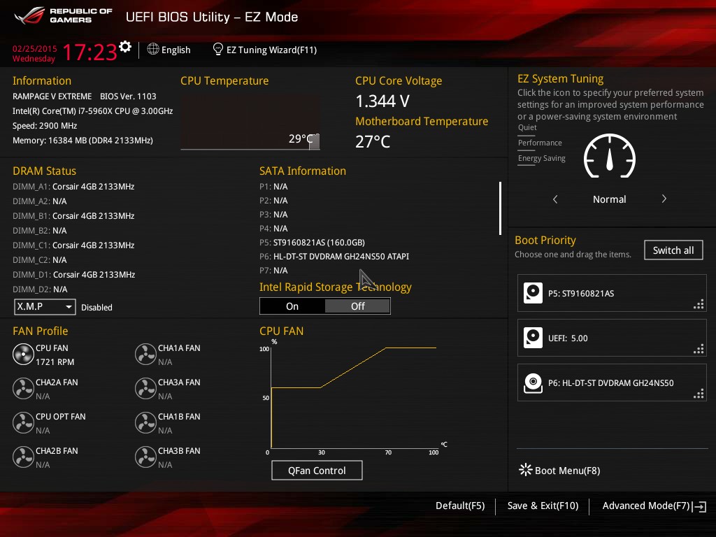 BIOS - The ASUS X99 Rampage V Extreme ROG Review